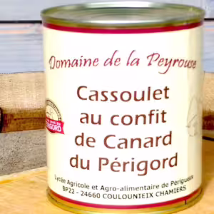 Cassoulet au confit de canard (840g)