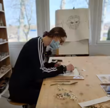 Semaine Mosaique pour la classe de BAC-Pro SAPAT